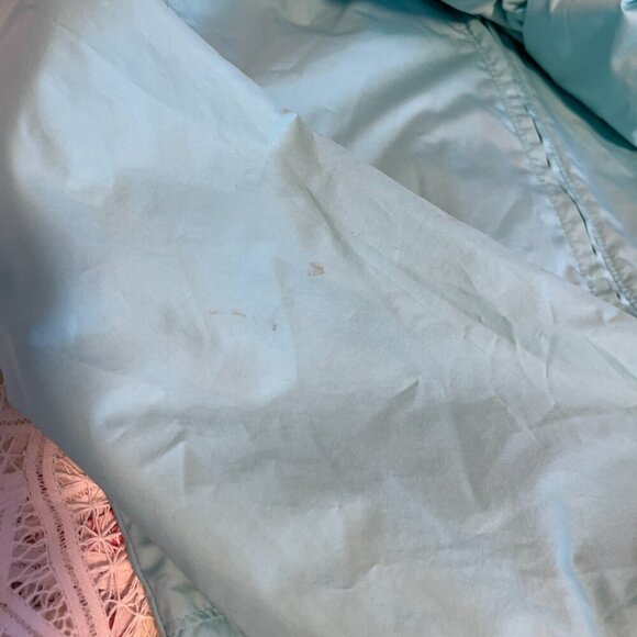 Columbia Aqua Windbreaker Omni-Tech Hooded Rain Jacket Girls - (14/16) Large - Picture 12 of 13